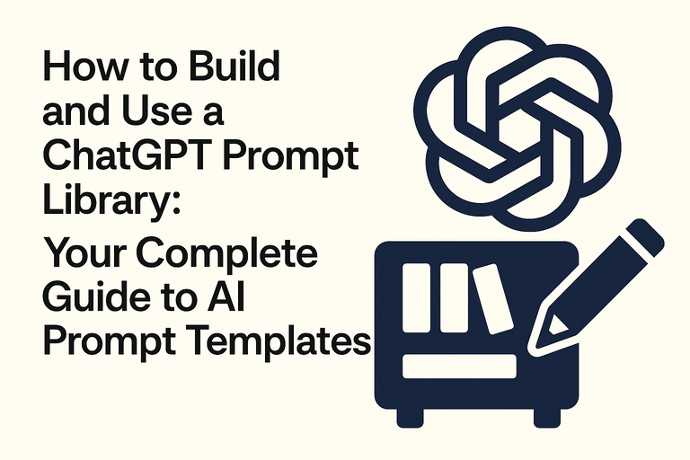 How to Build and Use a ChatGPT Prompt Library: Your Complete Guide to AI Prompt Templates 1 ChatGPT prompt library