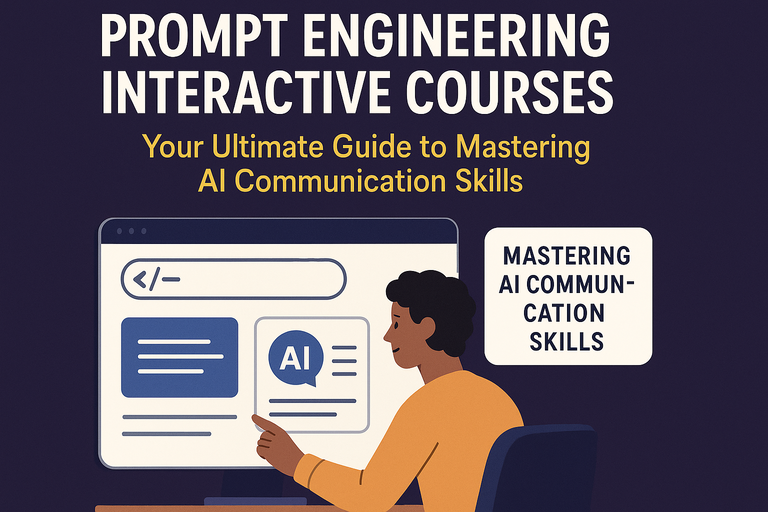 Prompt Engineering Interactive Courses: Your Ultimate Guide to Mastering AI Communication Skills