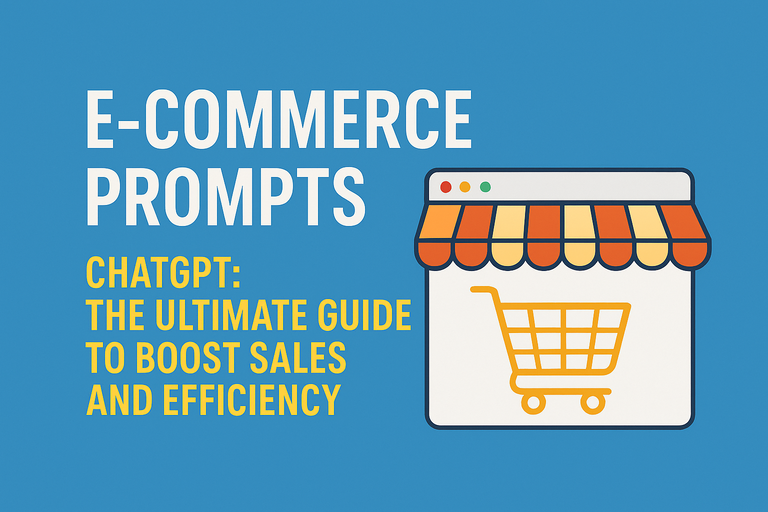E-commerce Prompts ChatGPT: The Ultimate Guide to Boost Sales and Efficiency 1 e-commerce prompts ChatGPT