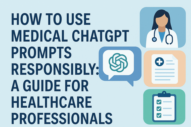 How to Use Medical ChatGPT Prompts Responsibly: A Guide for Healthcare Professionals