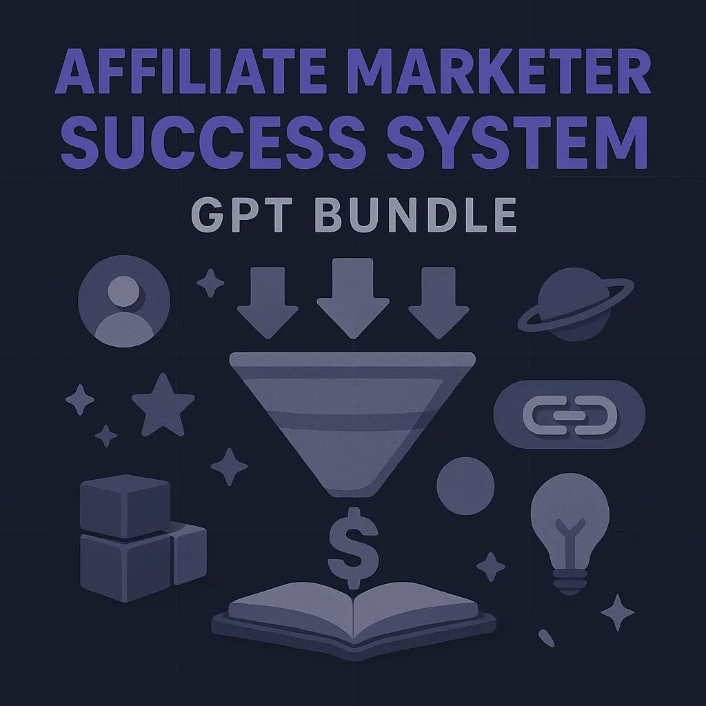 Affiliate Marketer Success System – 5 GPTs