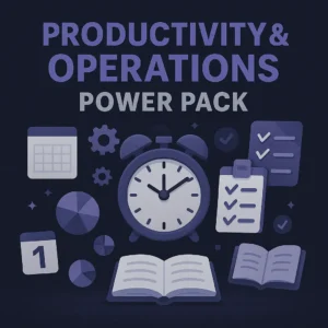 Productivity & Business Operations Power Pack - 3 GPTs
